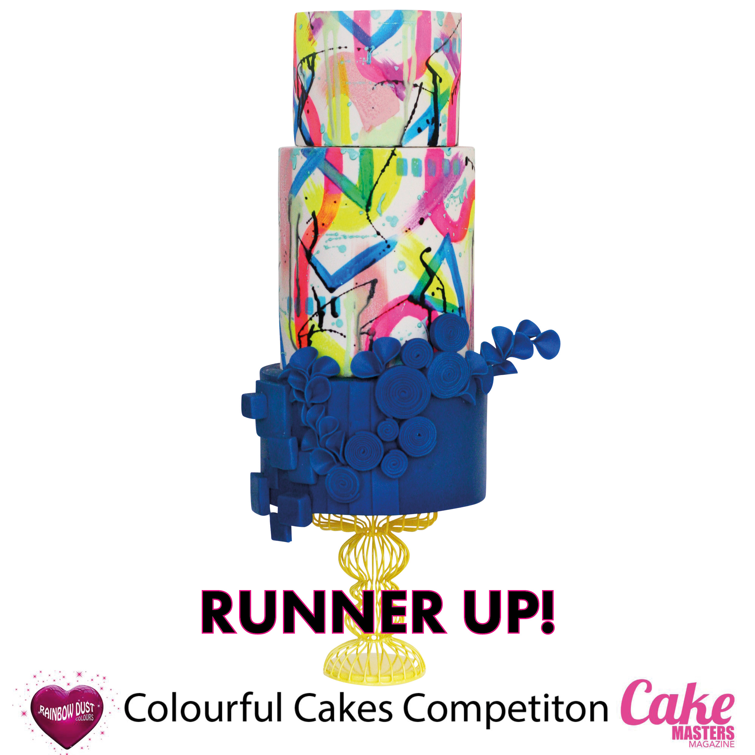 Colourful Cakes Comp FB - Runner Up Amanda Lee, Sugar Sugar Cakes