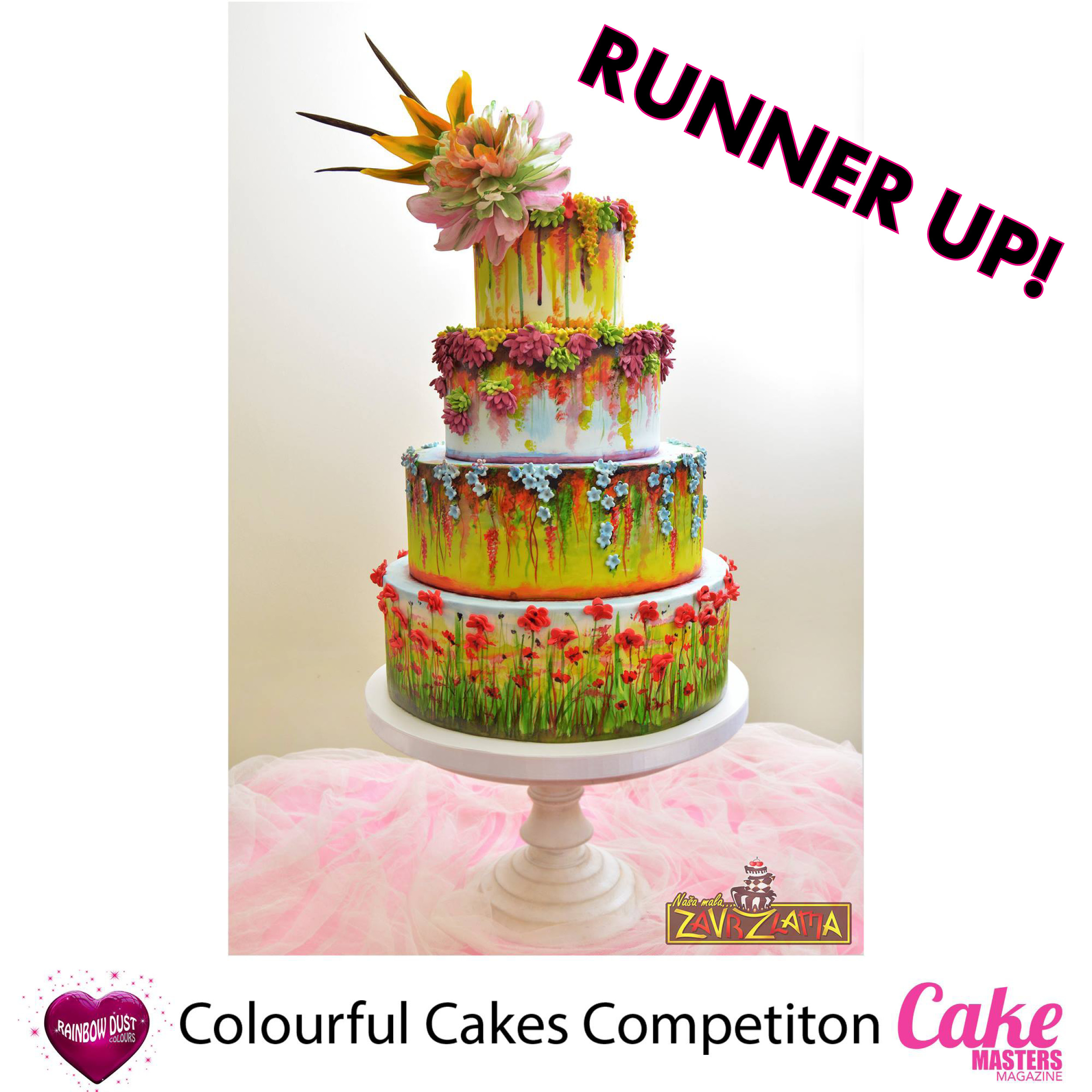 Colourful Cakes Comp FB - Runner Up Nasa Mala Zavrzlama