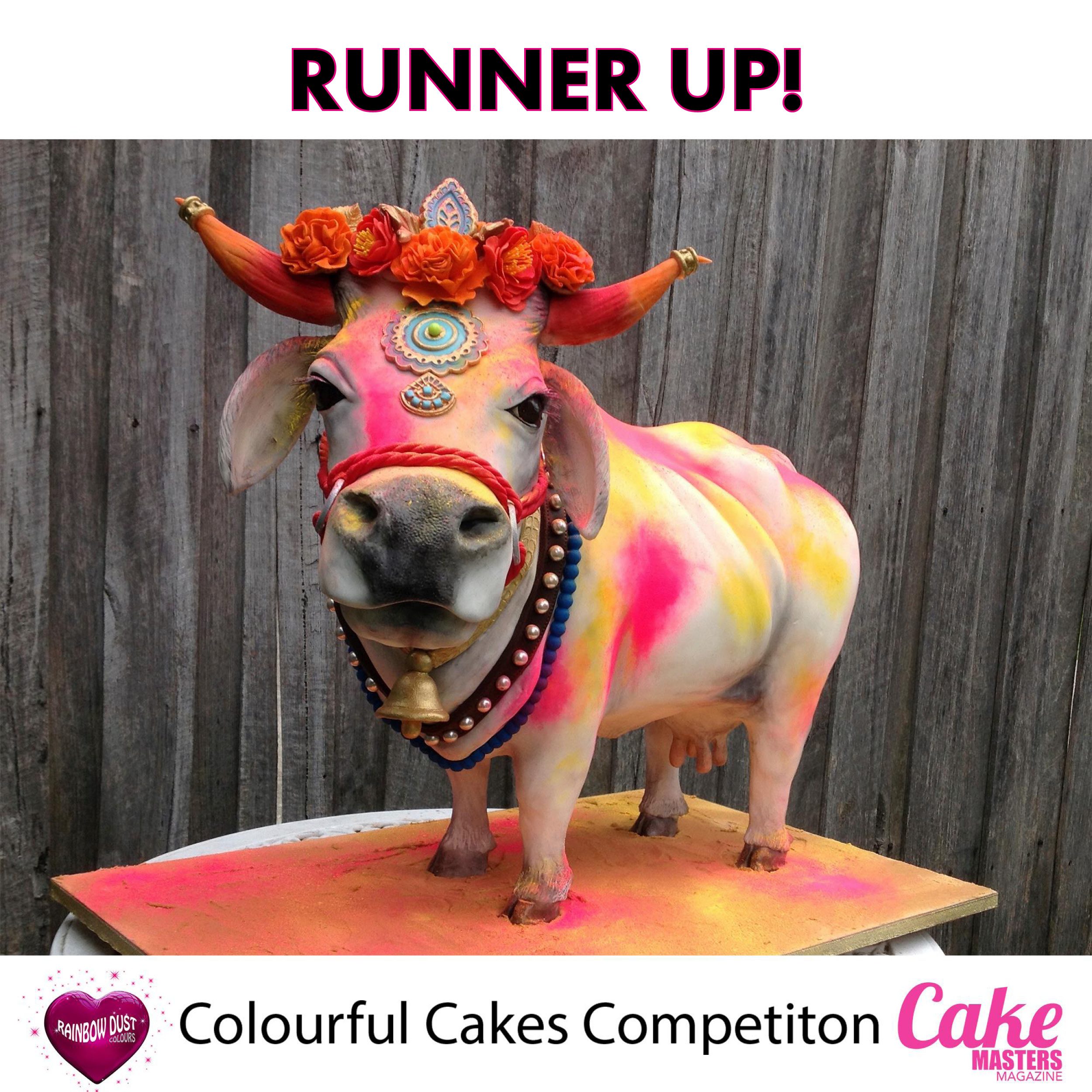 Colourful Cakes Comp FB - Runner Up Penny Bunz, Cleopatra Cakes