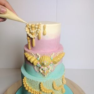 Buttercream Mermaid Cake Tutorial