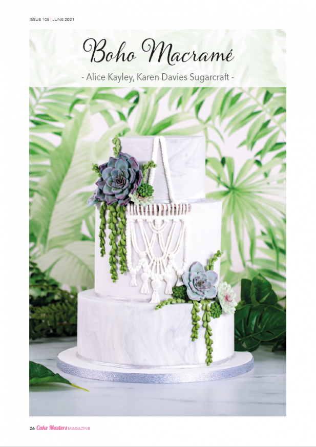 Learn to make wedding cakes step-by-step