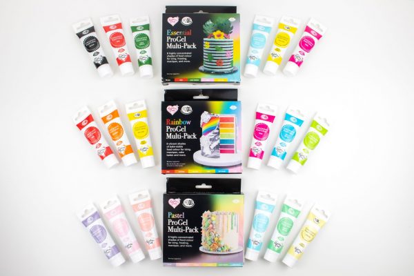 This month, we had a chance to try  ProGel Multi-Packs from Rainbow  Dust!